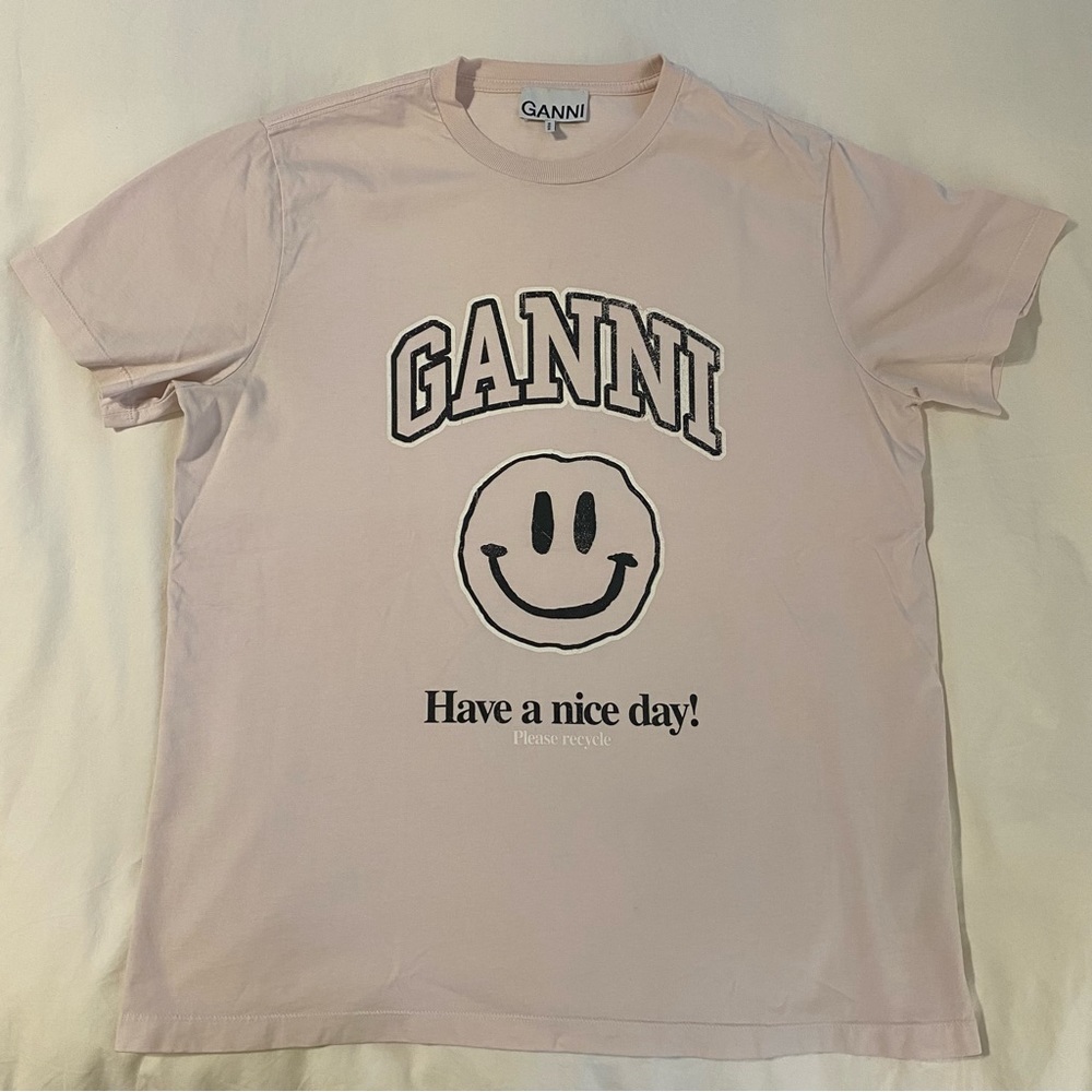 Ganni Have a nice day Tee